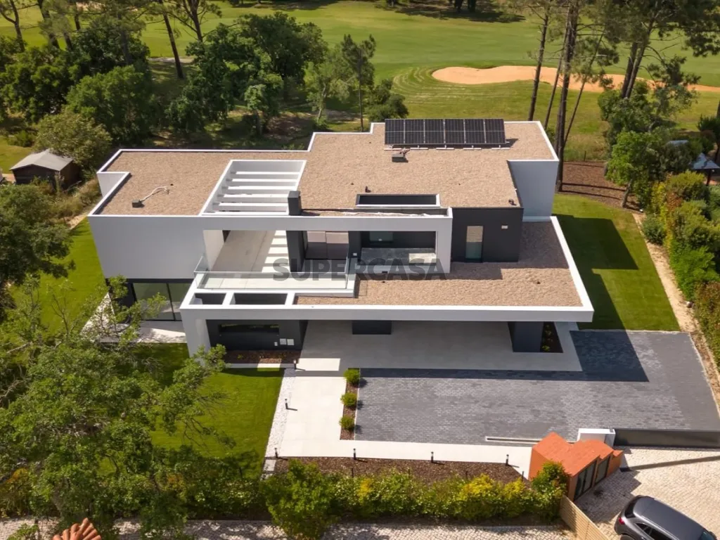 Õhuvaade - Contemporary Villa with Golf View in Sesimbra