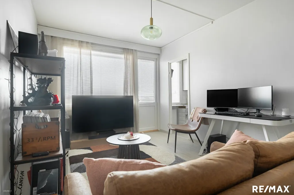 Séjour - Compact Apartment with City Views in Turku Centre