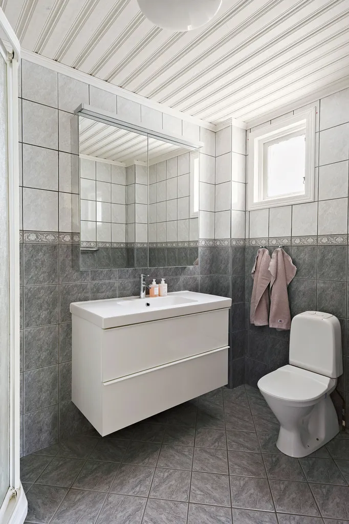 Salles de bain - Charming 1½-Storey Villa with Pool in Långhult