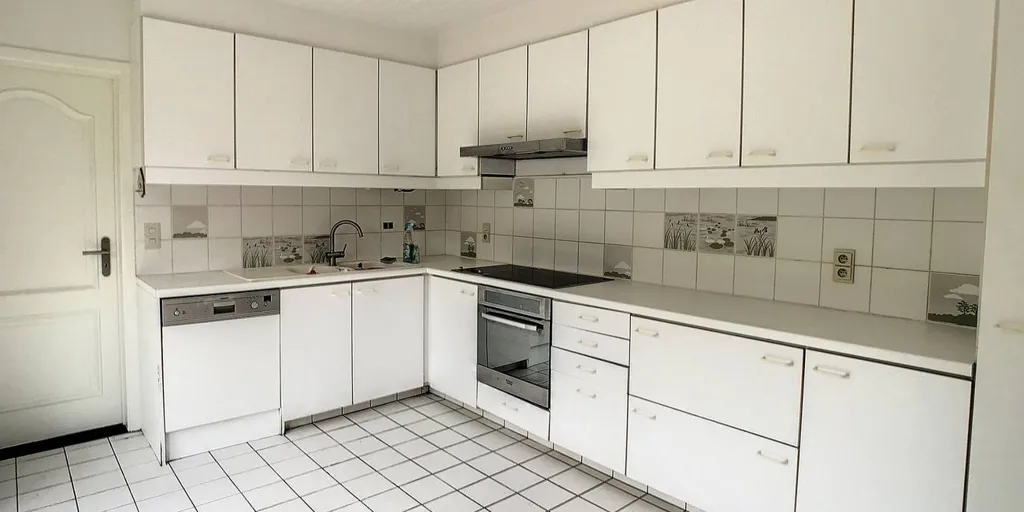 Cuisine - Appartement avec Jardin dans le Quartier De Sterre à Kapellen