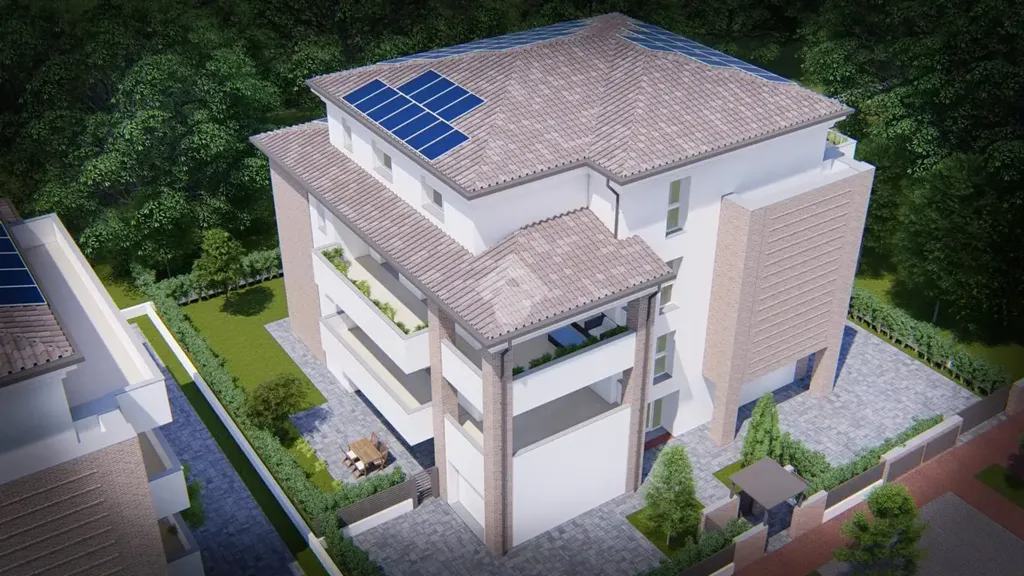 Modern-Classic Quadrilocale with Garden in Carpi