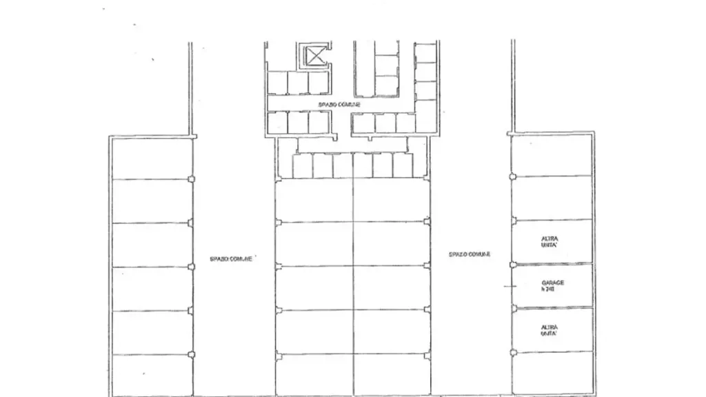 Plaan - Ground Floor Apartment with Garden in Suzzara