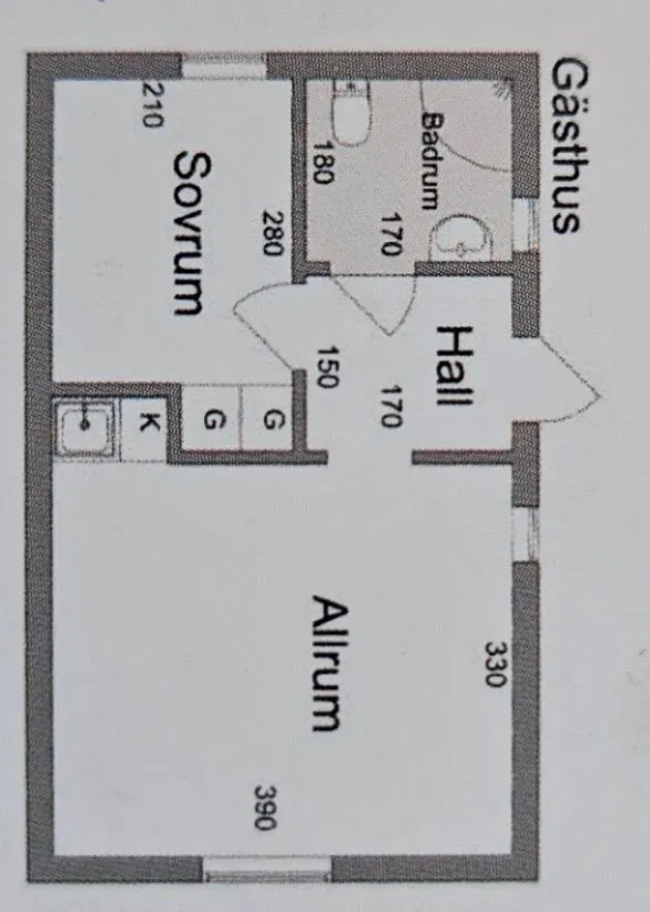Plan - Modern House with Lake View in Rimforsa