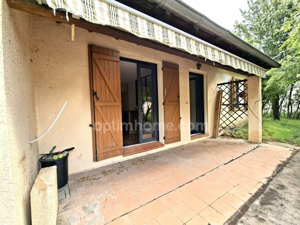 Terrace - Villa with Mountain View and Terrace in Barreme