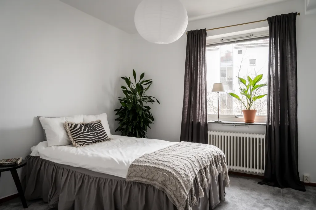 Chambres - Charming Renovated Flat with Balcony in Borås