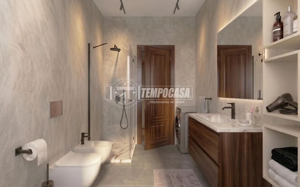 Salles de bain - Spacious Apartment with Two Terraces in Favria