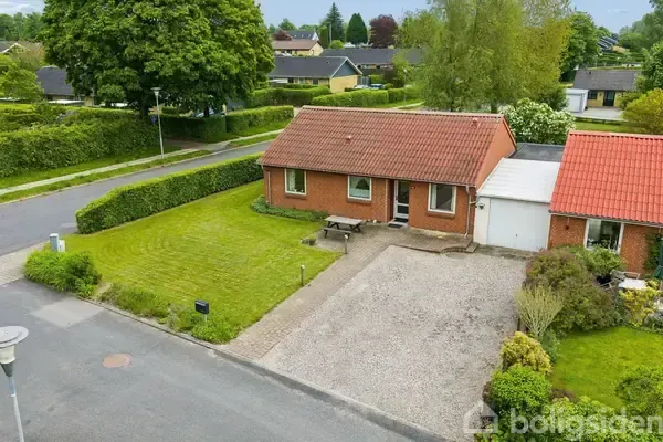 Vue aérienne - Terraced House with Garden in Ringe