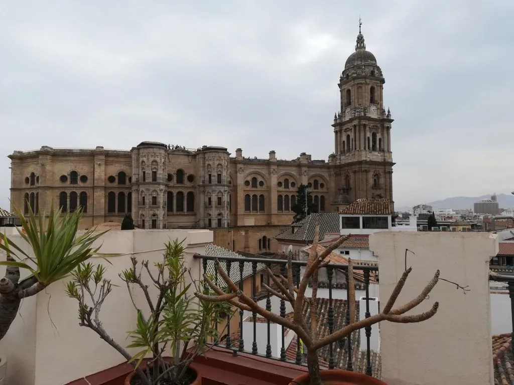 Terrass - Luxury Apartment with Cathedral Views in Málaga