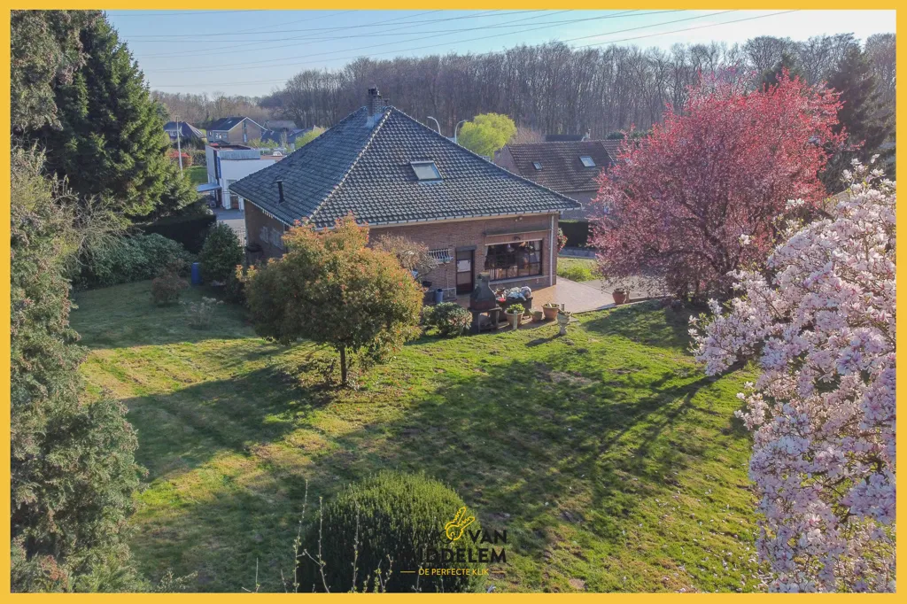 Vue aérienne - Villa avec Jardin et Terrasse sur Grand Parc à Bruxelles