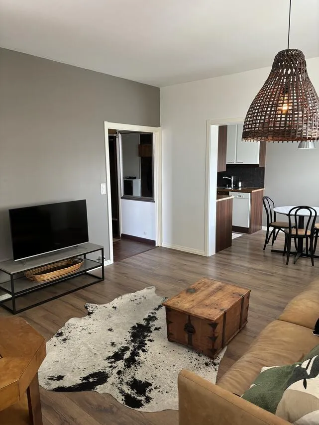 Séjour - Apartment with Sea View in Tuira, Oulu