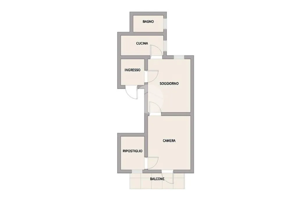 Plaan - Twin-Storey Apartment with Balcony in Palermo