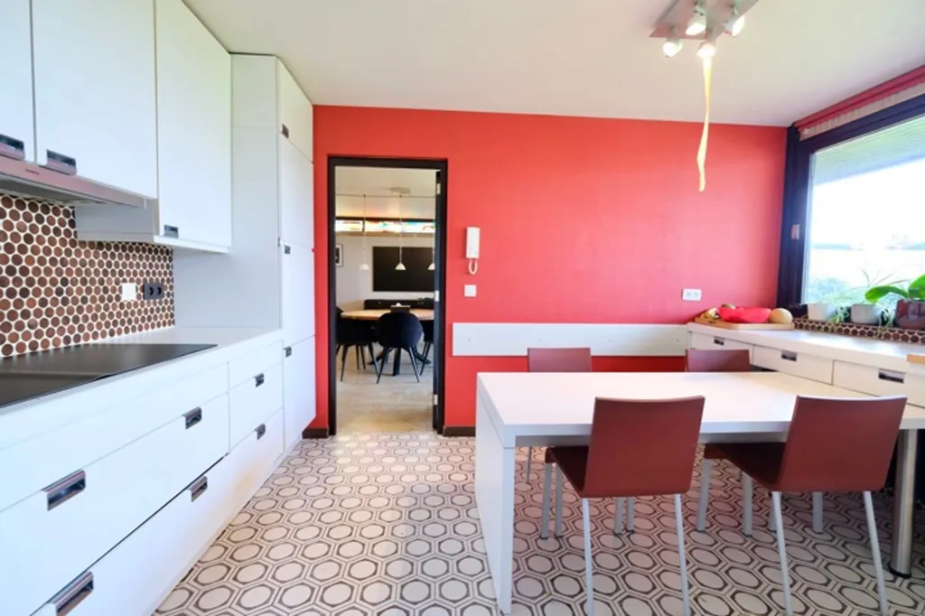 Sala da pranzo - Spacious 4-Front Villa in Sint-Pieters-Leeuw