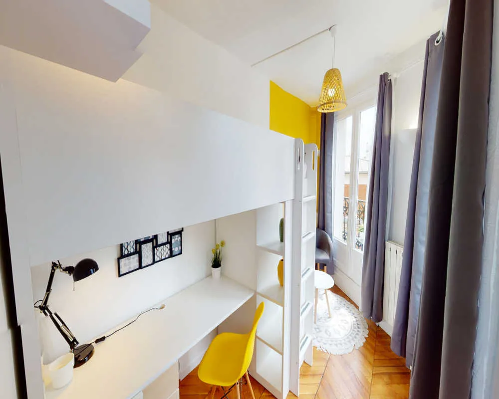 Chambres - Chambre Meublée à Necker, Paris