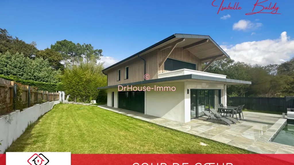 Extérieur - Villa Contemporaine avec Piscine à Seignosse