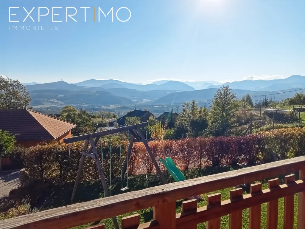 Balcon - Chalet avec Vue Dominante sur les Montagnes près de Gap