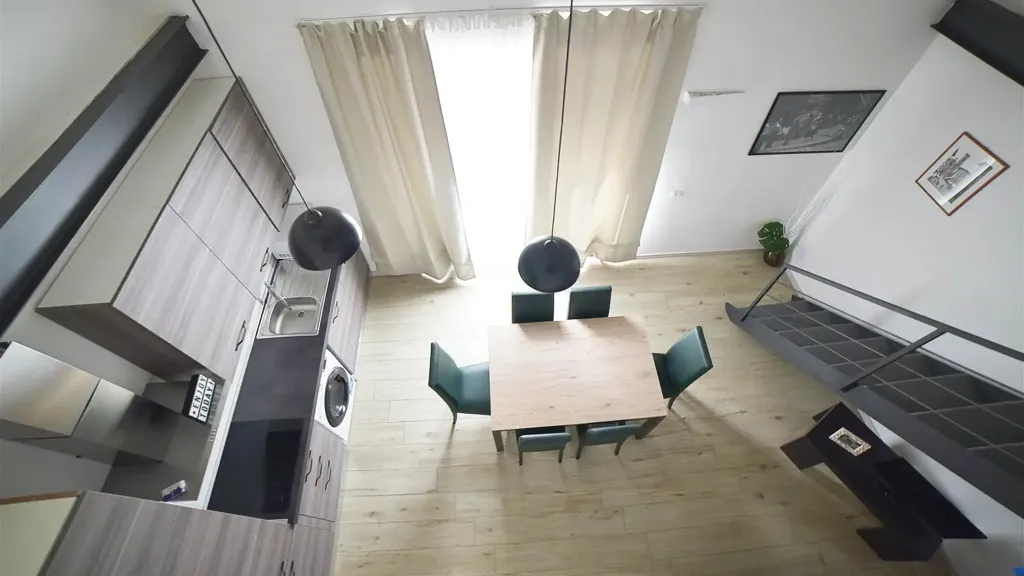 Salle à manger - Apartment with Soppalco in Florence Centre