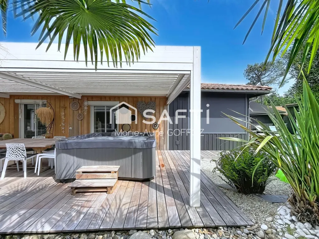 Terrasse - Villa avec Piscine à Martignas-sur-Jalle