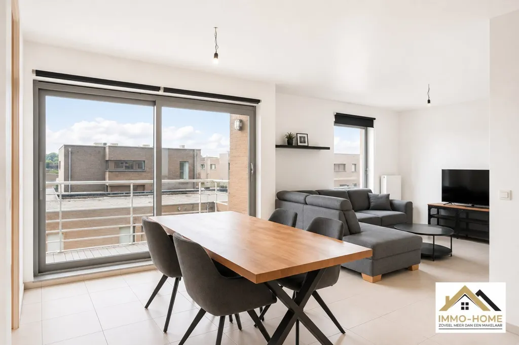Söögituba - Bright Apartment with Terrace in Lochristi