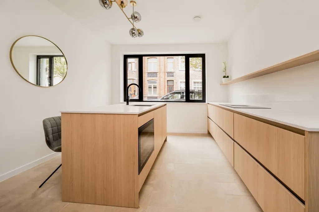 Cuisine - Nouveau Huis avec 4 Chambres à Mechelen