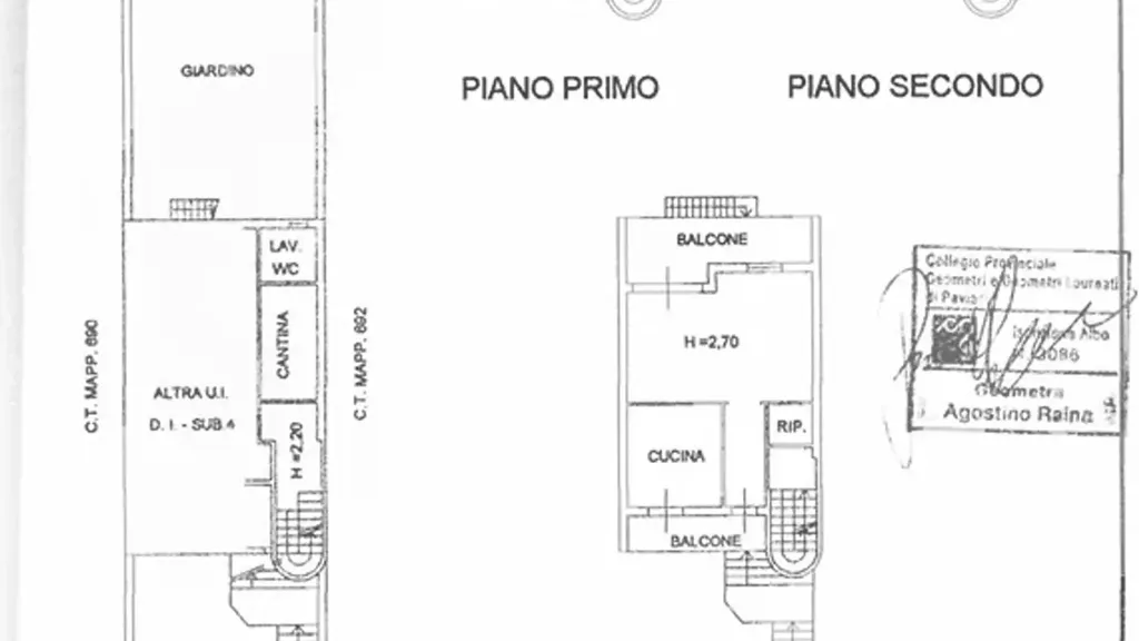 Plan - Rustic Villa with Solar Panels in Garlasco