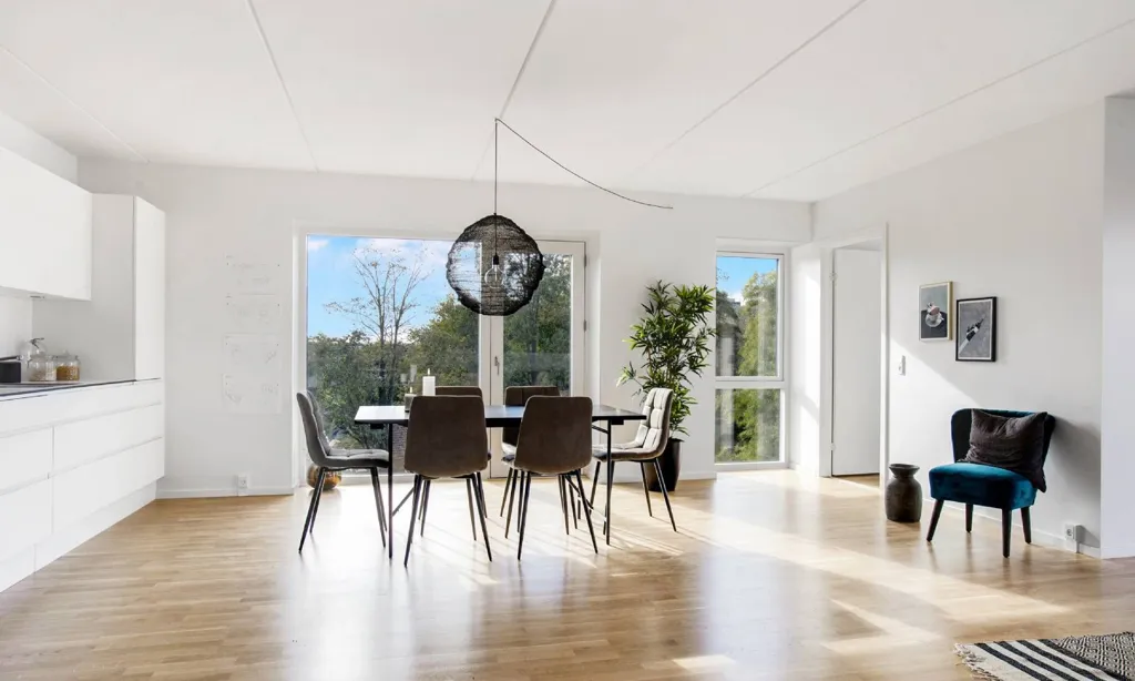Salle à manger - Modern Apartment with Balcony in Hillerød