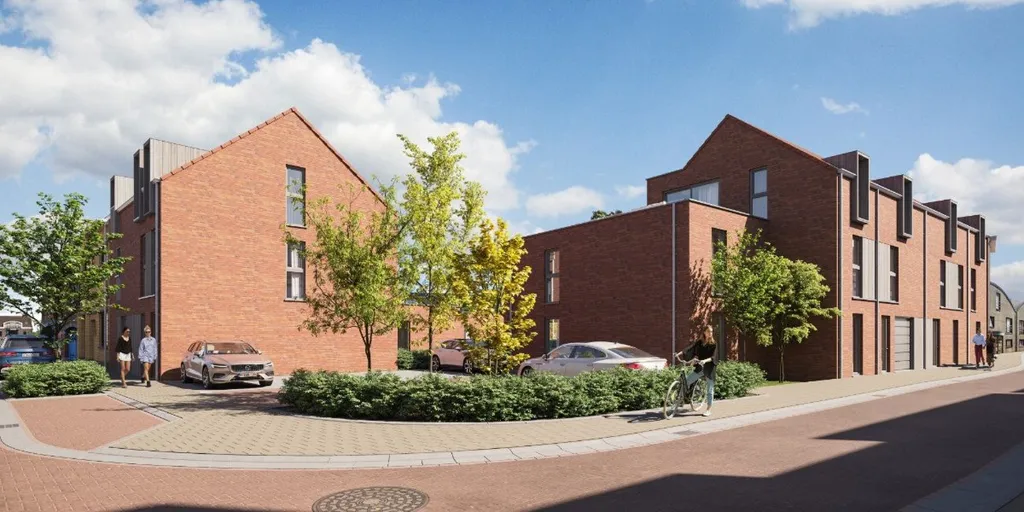 New Flat with Terrace in Sint-Amands