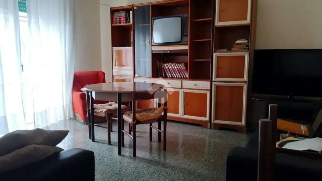 Living Room - Apartment with Balconies in Cosenza