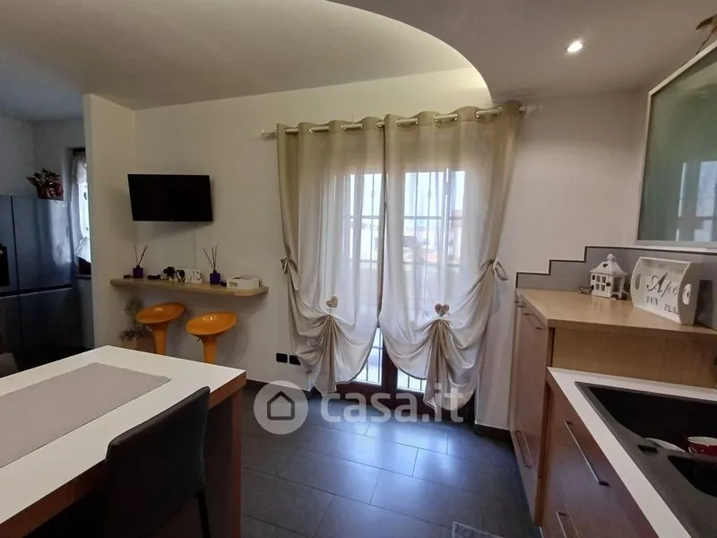 Kitchen - Dual-Unit Villa with Pool in Gragnano Trebbiense