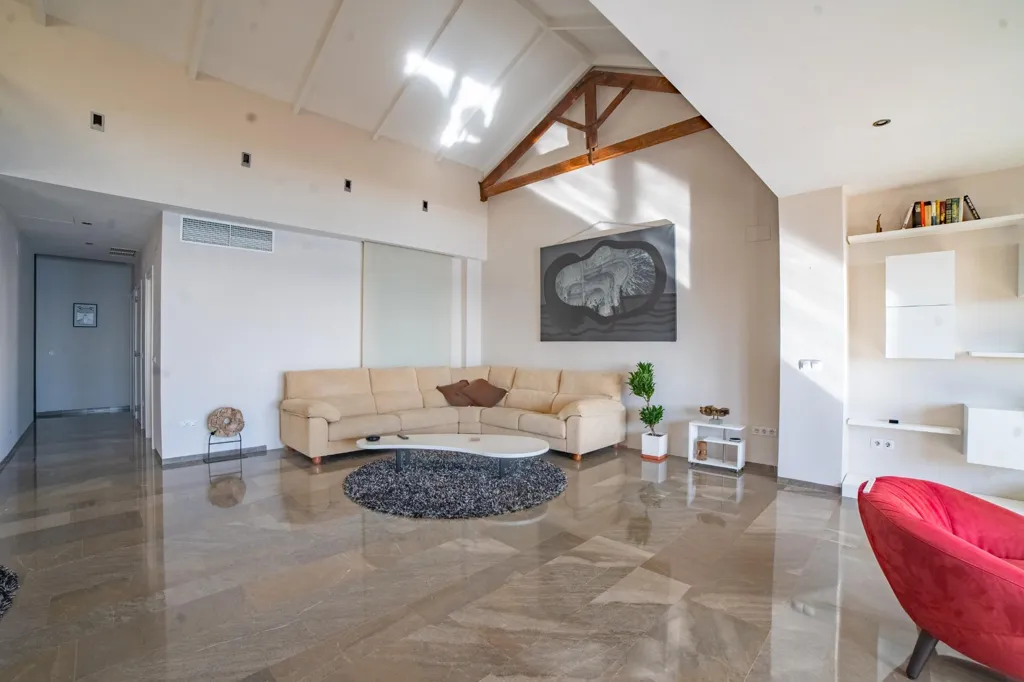 Séjour - Penthouse Duplex with Beach Views in Alicante