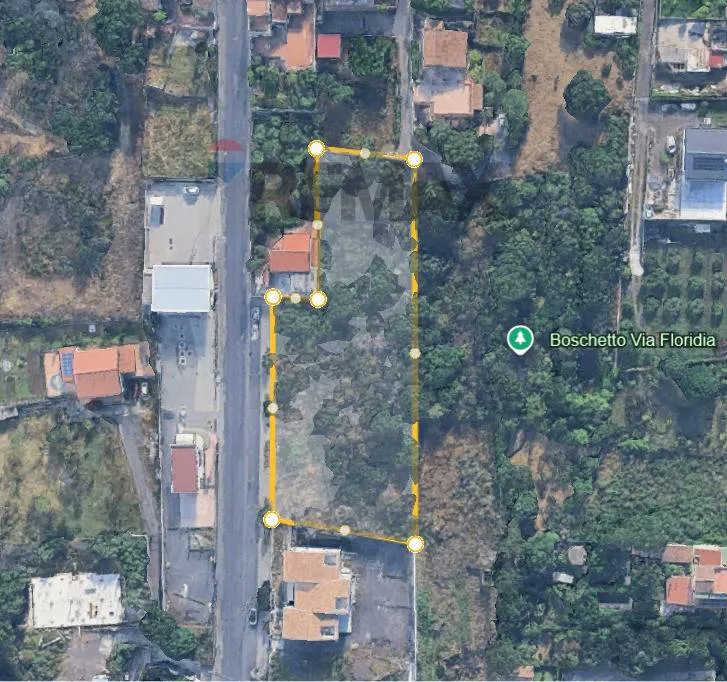 Vista aerea - Buildable Land in Acireale with Development Potential