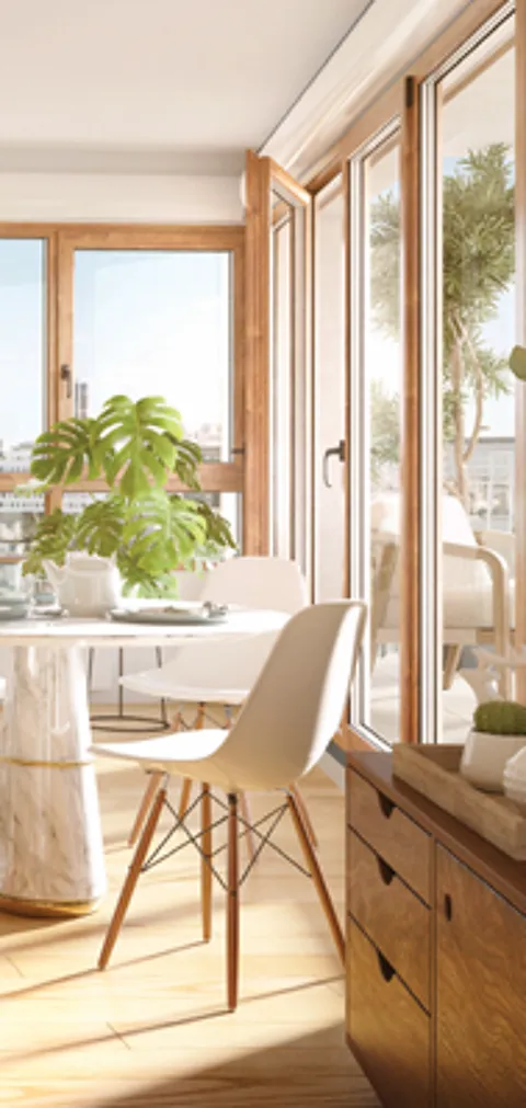 Sala da pranzo - Spacious 3-Bedroom Apartment in Louviers