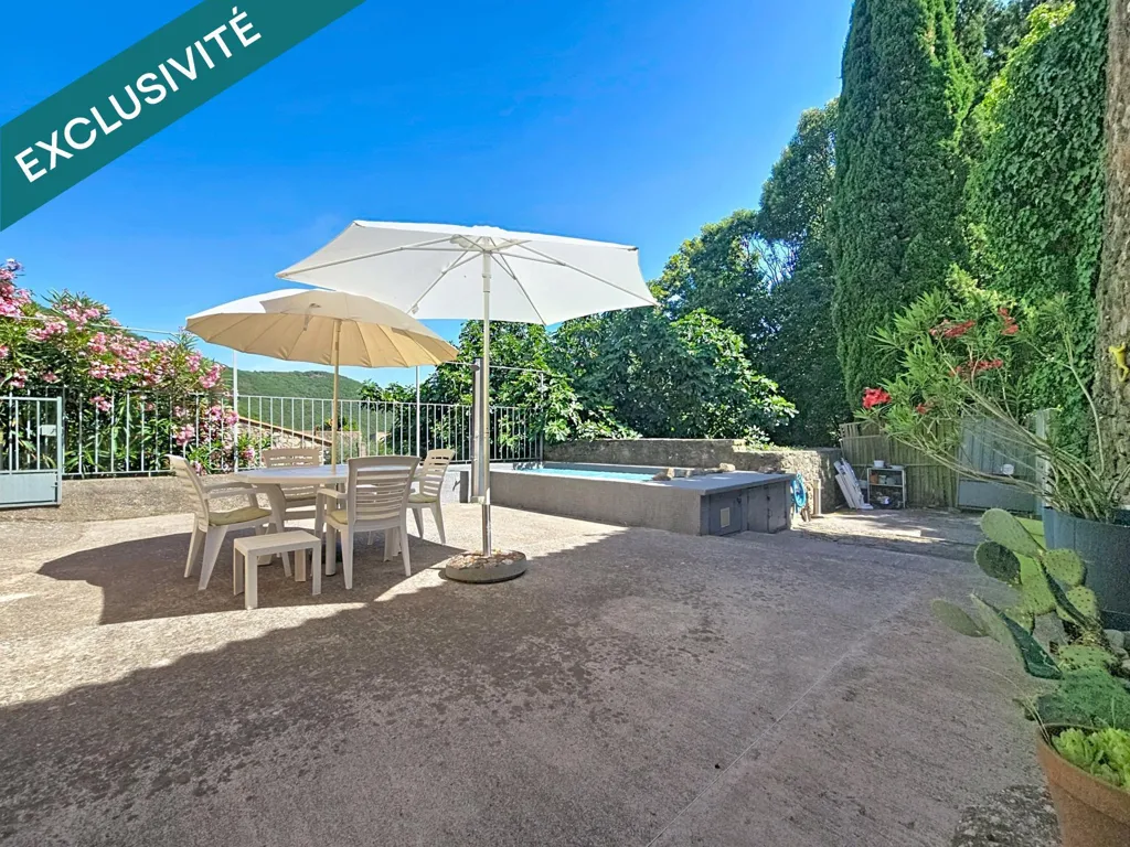 Terrass - Charming Village House with Pool in Camplong