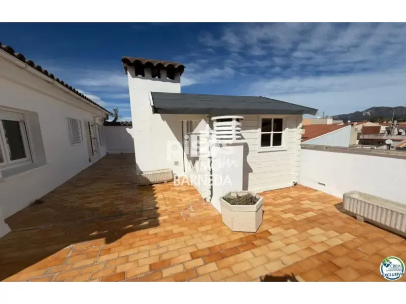 Terrasse - Apartment with Terrace in Roses Centre
