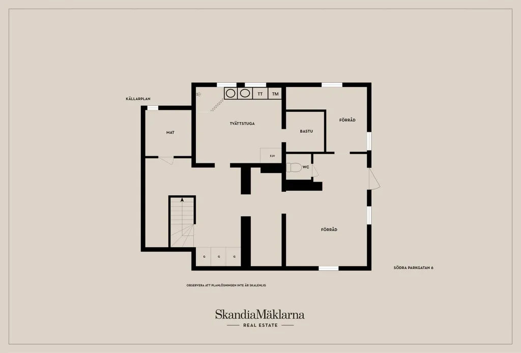 Plan - Charming 1911 Villa with Garden in Jönköping