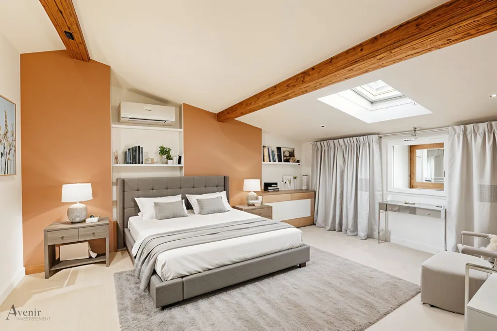 Chambres - Duplex avec Vue sur Fourvière à Lyon