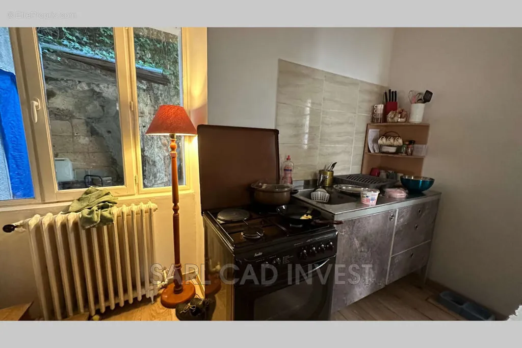 Kitchen - City House with Courtyard in Loches