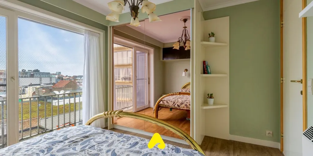 Chambres - Appartement Central avec Vue sur la Place à De Panne
