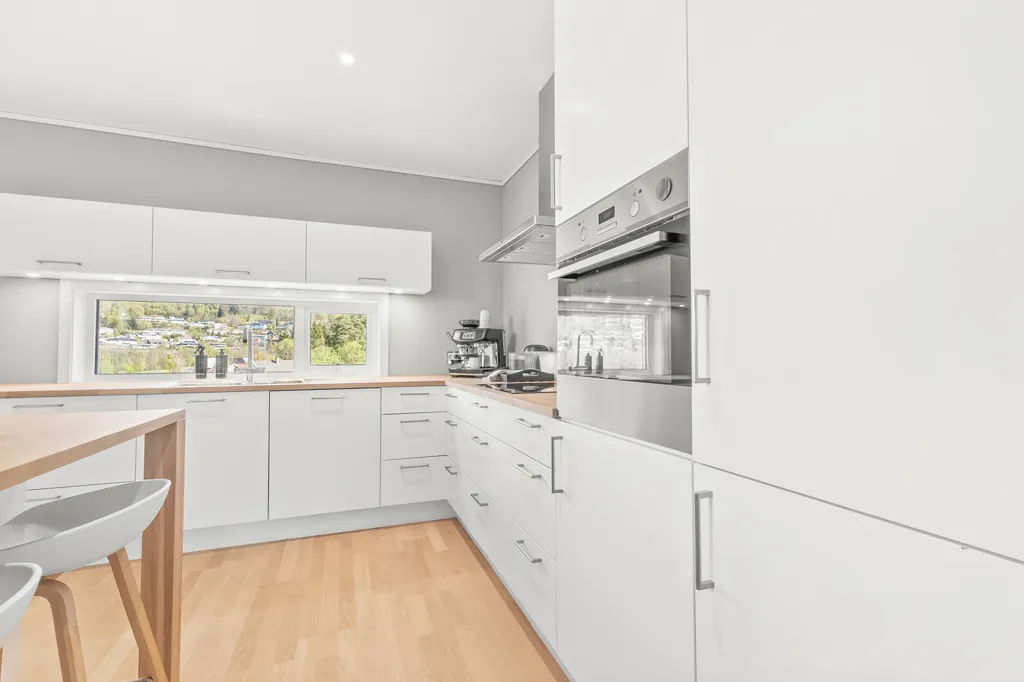 Cucina - Modern Apartment with Terrace in Lyngdal