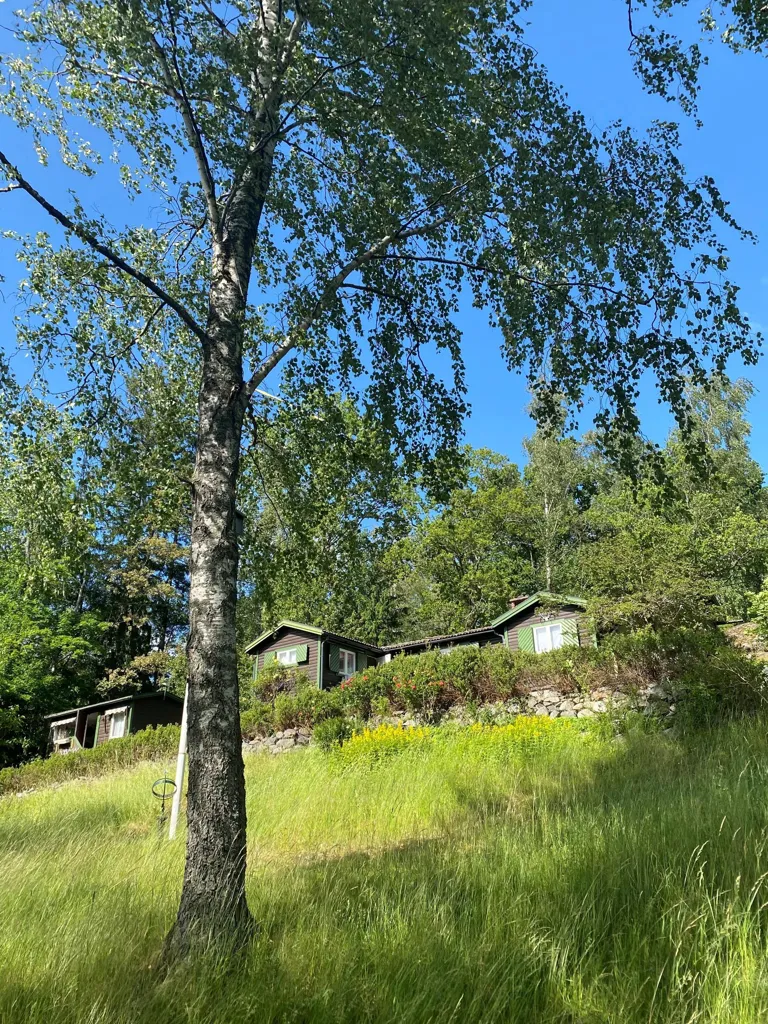 Garden - Cottage with Two Guesthouses on Helgö