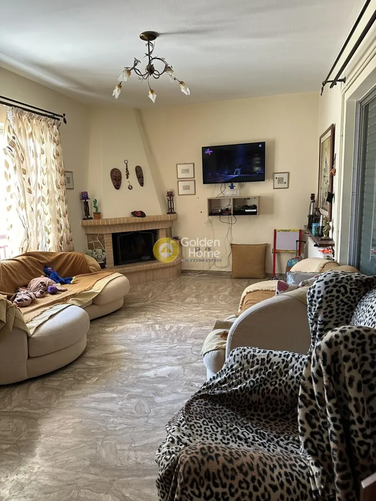 Séjour - Bright Apartment with Terrace in Ilioupoli