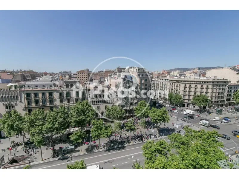 Balcon - Reformed Apartment with Terrace in Eixample