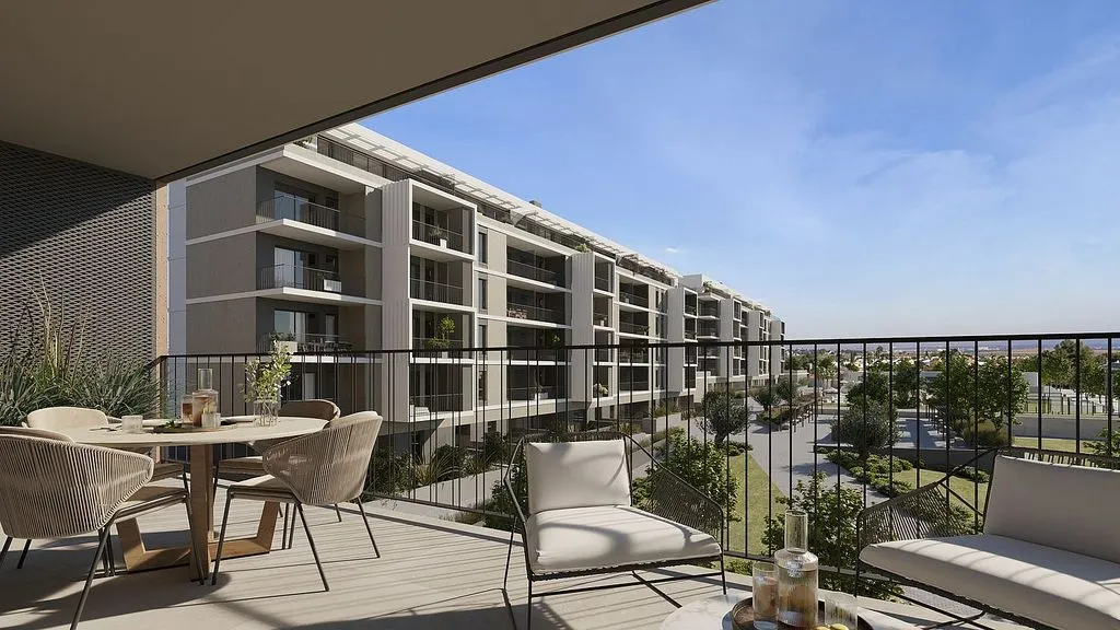 Balcon - New Flat with Pool in Ajonjolí Street