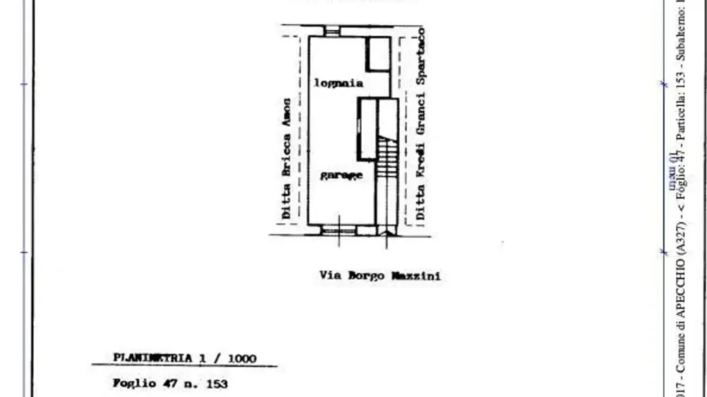 Plan - Independent House with River View in Apecchio