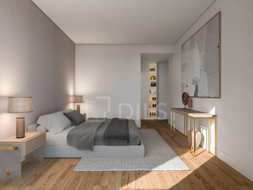 Camere da letto - Luxury 3-Bedroom Flat with Balcony in Carnaxide