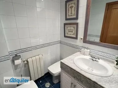 Salles de bain - Modern Flat with Balcony in Delicias, Madrid