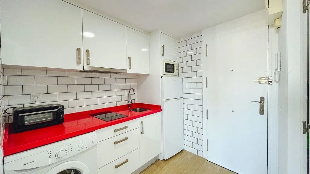Köök - Apartment with Pool in Rincón de Loix