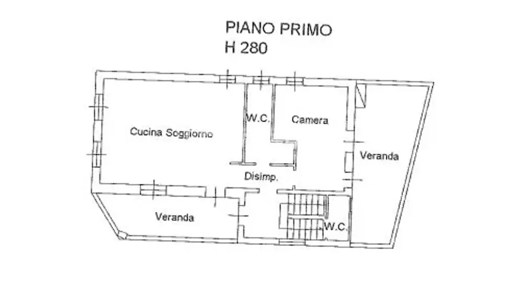 Plaan - Independent House with Panoramic View in Predappio