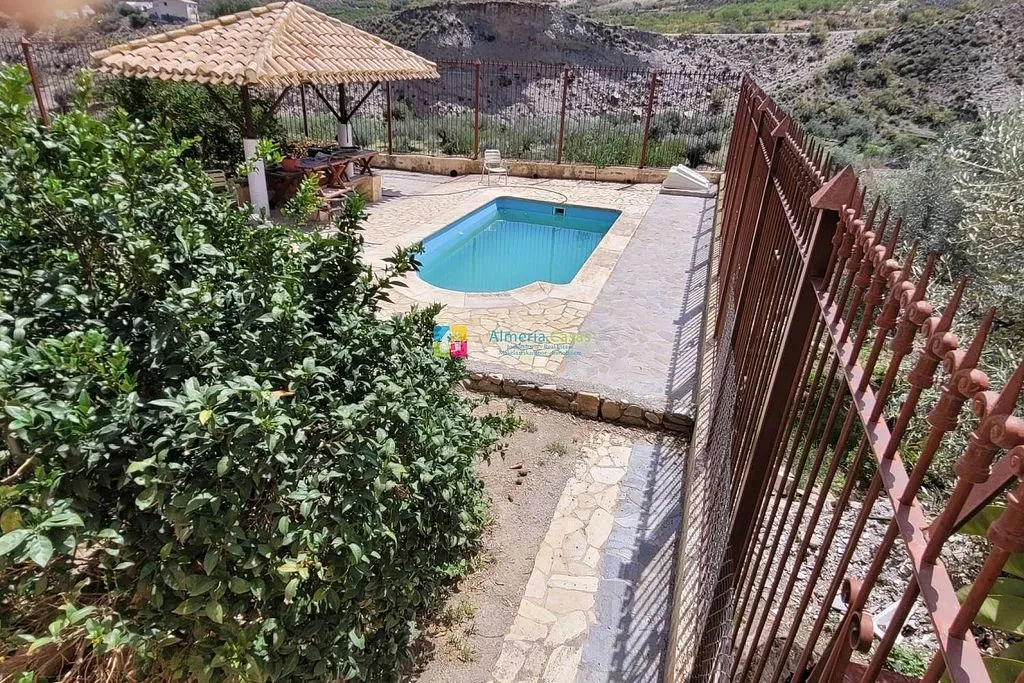 Pool - Chalet with Pool and Terrace in Cantoria