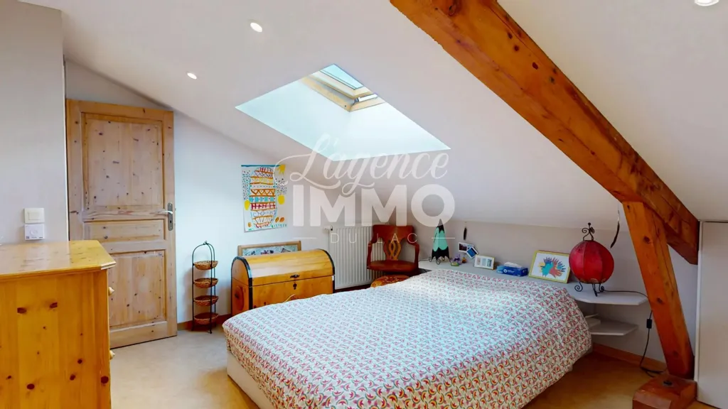 Chambres - Duplex avec Jardin et Garage à St-Jorioz