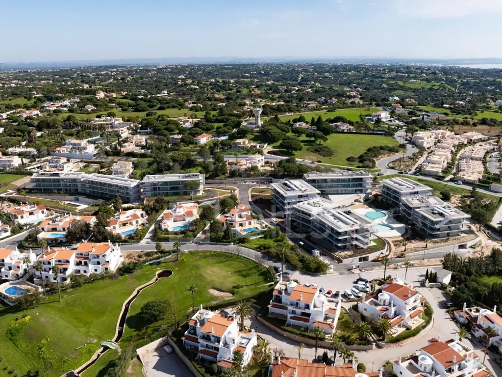 Aerial - Luxury Apartment with Beach Proximity in Lagoa
